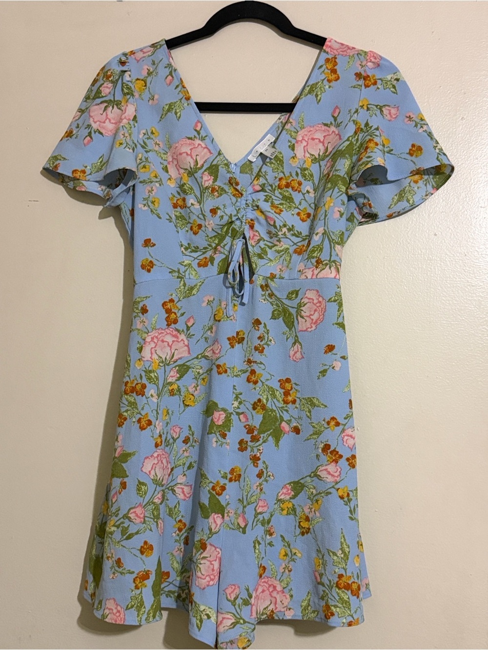 Leith floral romper